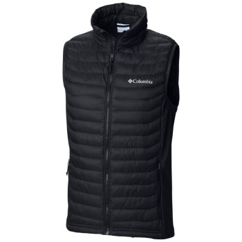 Columbia Gilet Heren, Powder Pass Tall Zwart, 63JMQGLDS